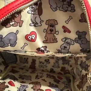 Loungefly Pound Puppies Yellow and Cream Backpack Loungefly: Pound Puppies 40th Anniversary Mini Backpack  main image 3